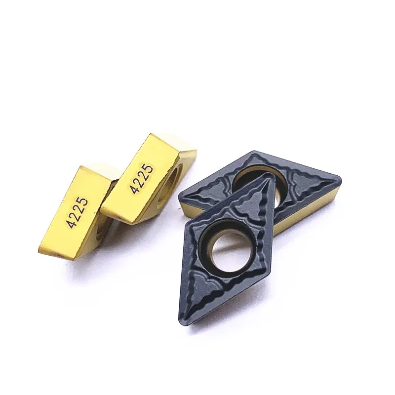10PCS DCMT11T304 PM 4225 DCMT11T308-PM 4225 High Quality Lathe Cutter Internal Tokarny Carbide Turning Tools