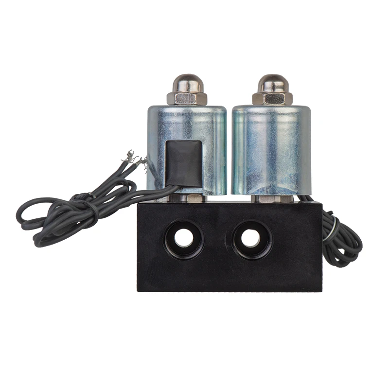 

Universal 12V Double Solenoid Valve Set Air Ride Suspension Manifold Valve Pneumatic Shock Absorber Car Accessories