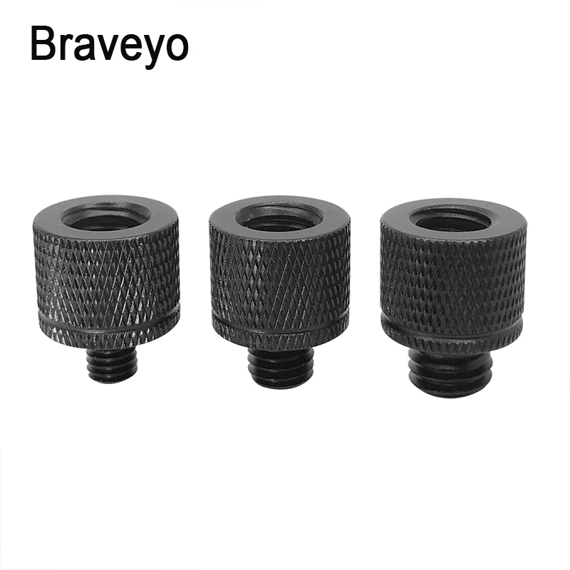 Camera Adapter Screw 3/8 to M6 M8 M10 M12 Inch Photography Screw Tripod Ballhead Mount Accessories For Dslr Live Flash Bracket