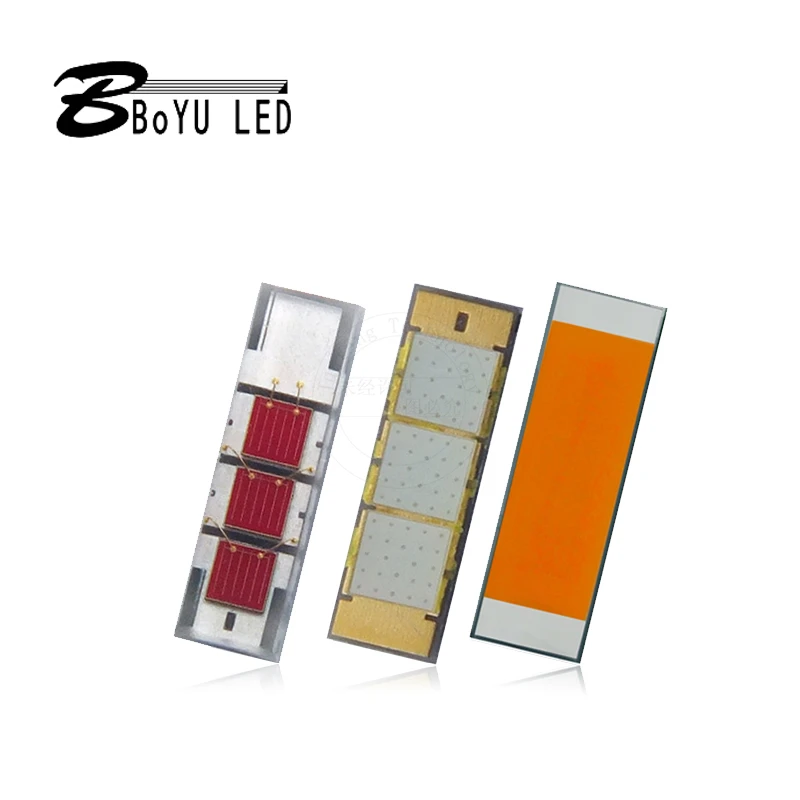 Ad alta potenza 1800lm ad alta luminosità CSP1860LED faro per auto perline in ceramica patch lampada luce rossa/blu/dorata 10w