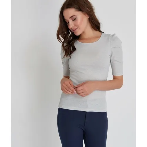 Candlestick Women Gray Blouse