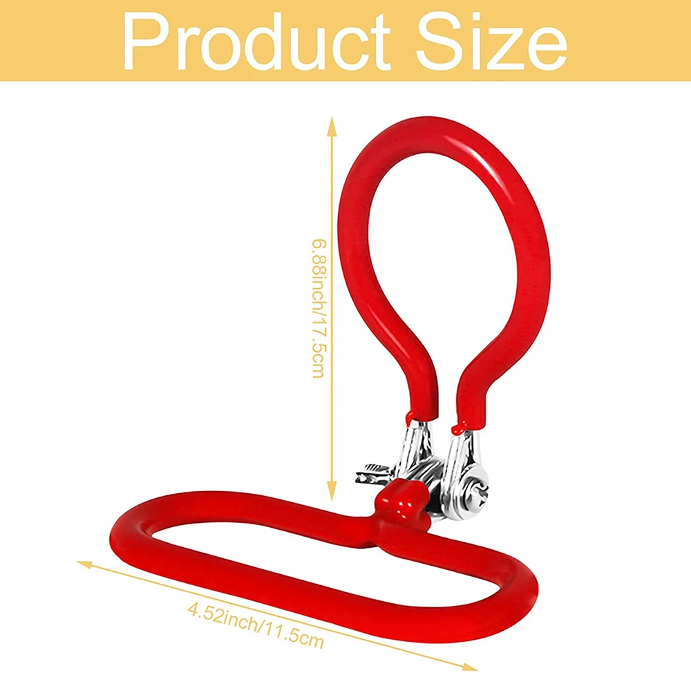 Carboy Handle, 1Pcs Wine Fermenter Strap Handles, Heavy Duty Carboy Holder for Smooth Neck 3 Gallon 5 Gallon 6 Gallon 6.5 Gallon