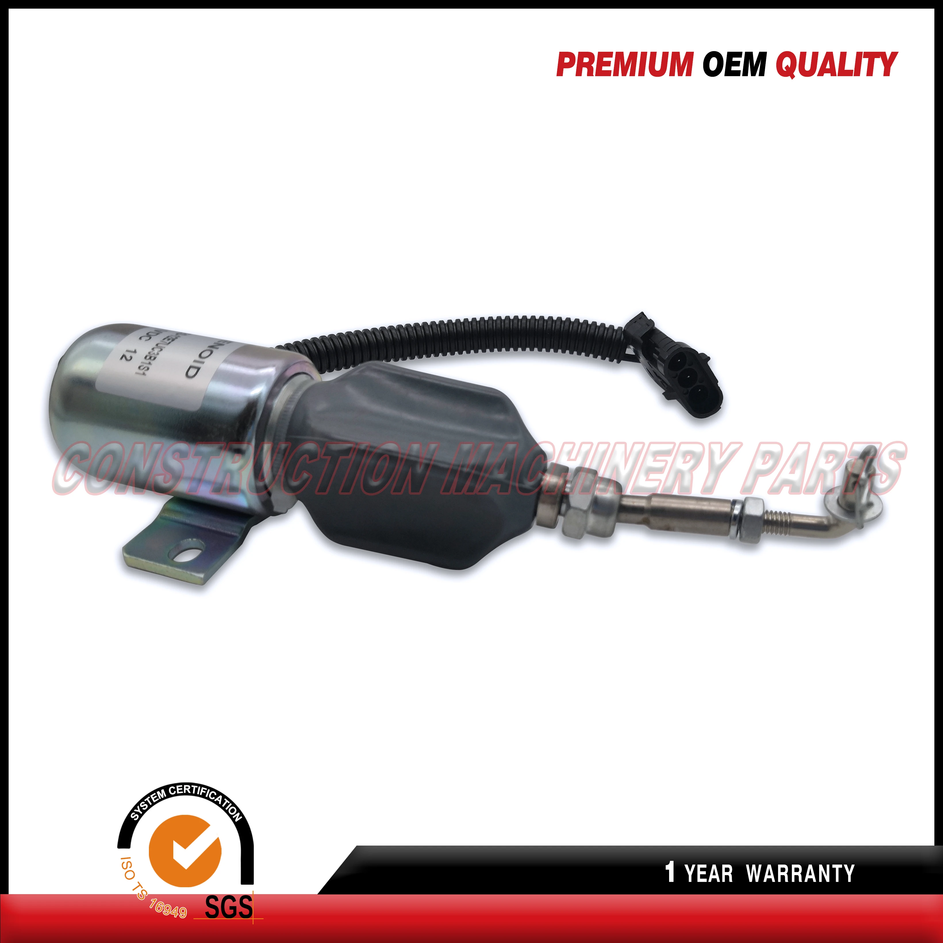 Imagem -04 - Solenoide de Parada de Desligamento 12v para Genset