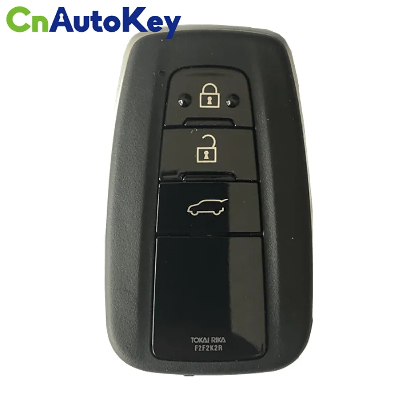 CN007123 Aftermarket Smart Key For Toyota Land Cruiser 2018+ Remote Transponder 128-Bit AES 433Mhz F433 FCCID F2F2K2R