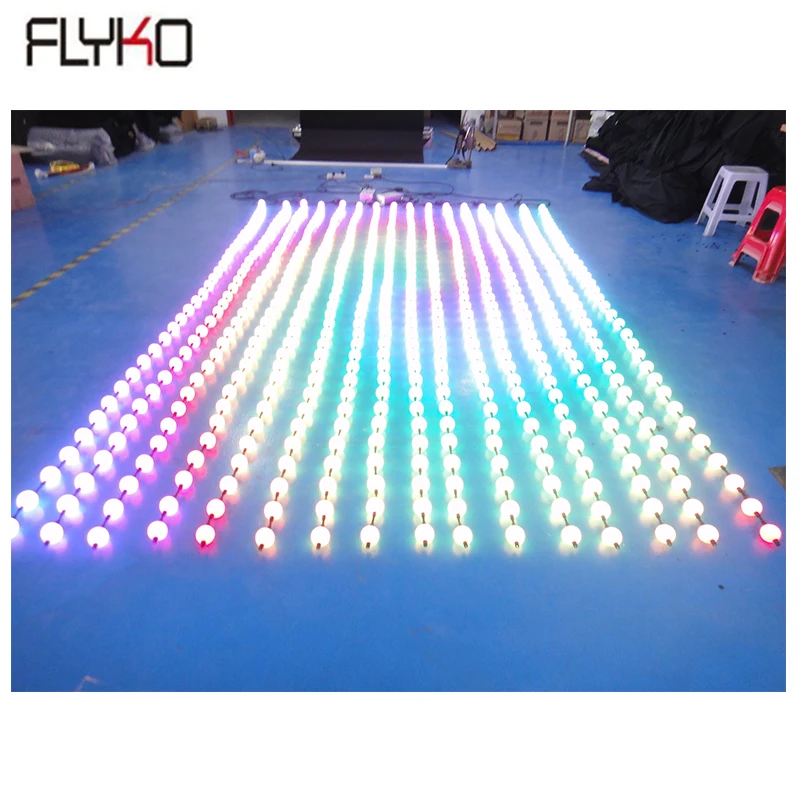 

Professional Light Free shipping balls drive 3D dmx pixel ball for christmas party