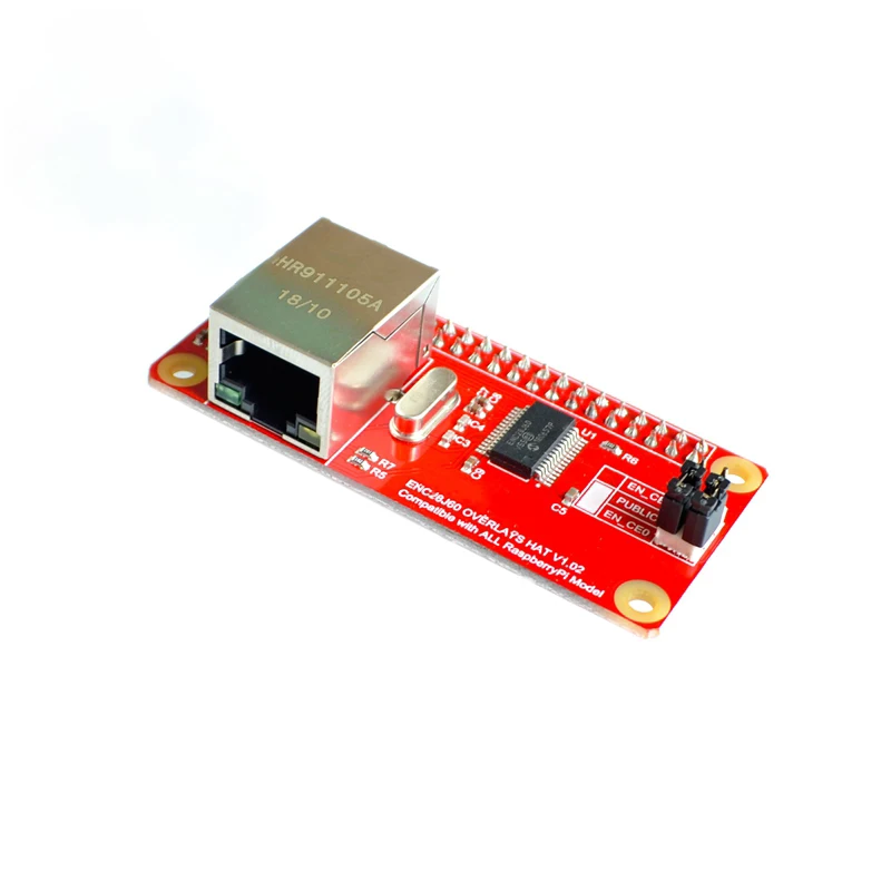 

ENC28J60 Network Adapter Module for Raspberry Pi Zero PI0 PIW fFor ENC28J60 Module