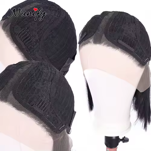Nunify Wig Comb Clips 4 Teeth Hair Extension Clips Stainless Steel Wig Clips Combs Snap Clips With Rubber For Hair Extension - Image 6