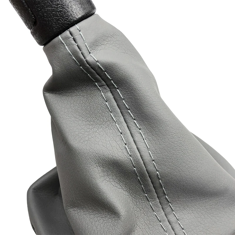 Auto Schaltknauf Hebel Shifter Gamasche Boot Abdeckung Für Volkswagen Polo 9N 9N2 9N3 2001 2002 2003 2004 2005 2006 2007 2008 2009 – Detail 13