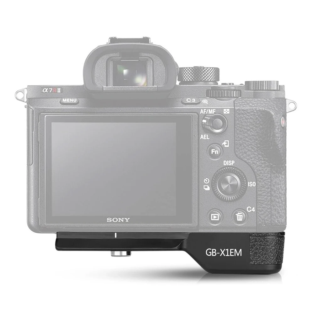 Mcoplus GB-X1EM metalowa ręka uchwyt płyta szybkiego uwalniania uchwyt do Sony A9 A7MIII A7RIII A7RII A7II A7III A7SII kamery