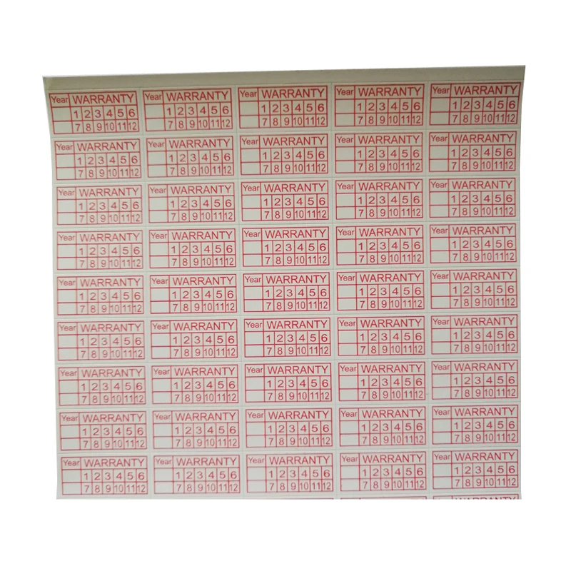 Universal Rectangle 20*10mm 200 PCS/Lot Laptop/Pad Warranty Sticker Destructive Fragile Seal Label