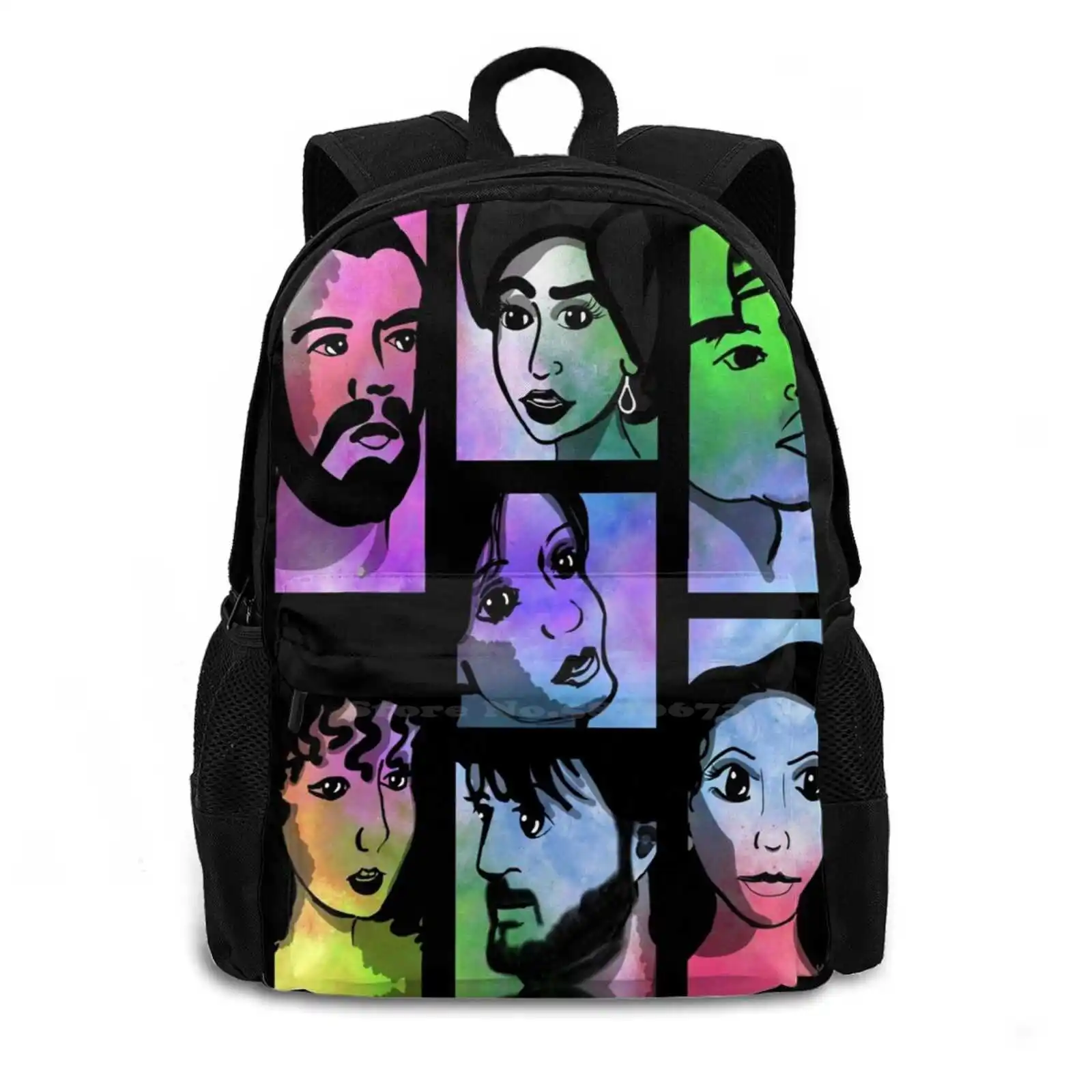 Alternate Backpack For Student School Laptop Travel Bag Gavin Valerie Quil Adri Terrence Esteban Dahlia Alternate Fan Art