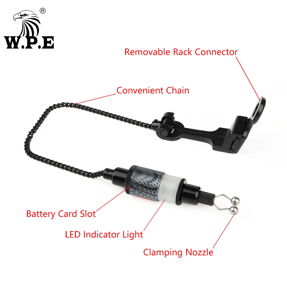 Swinger alarma LED multicolor – Para carpfishing - imagen 3