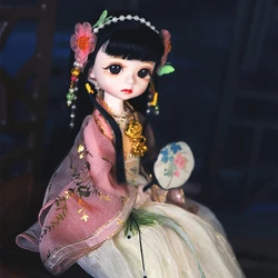 DBS DREAM FAIRY Doll 1/6 BJD Name by Little Angel mechanical joint Body With makeup,Including scalp,eyes,clothes girls SD,