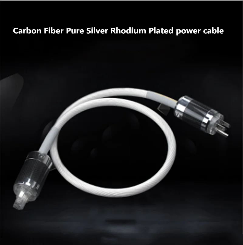 RH-007 Single Crystal Silver Wire-based HIFI Upgrade Cable Power Amplifier/Audio/Amplifier/HiFi Power Cable