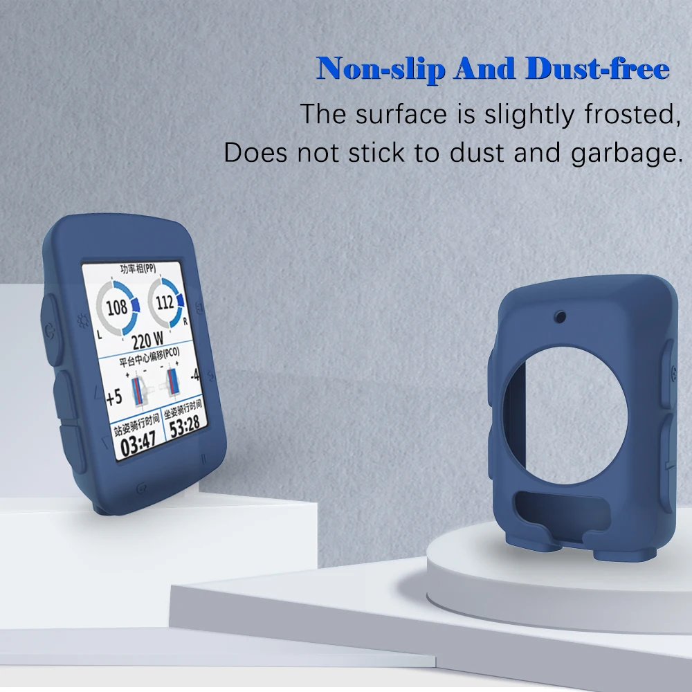Silicone Protector Case For Garmin Edge 520 / 520 Plus Bicycle Computer Cycling Protective Cover Bumper Anti-collision Shell