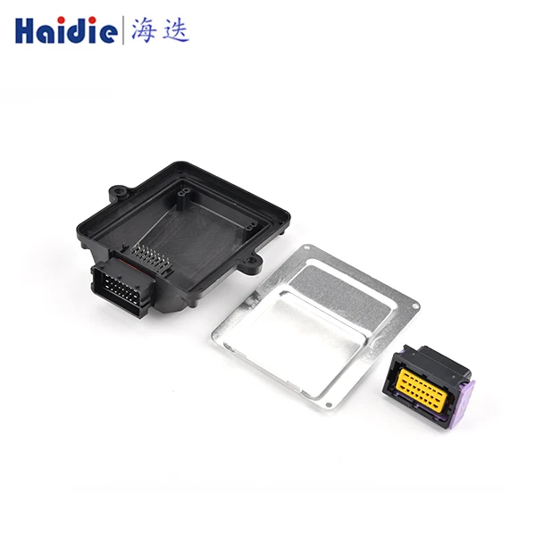 

Free shipping 1set 24p ECU plastic enclosure box case motor car LPG CNG conversion ECU controller auto connector parts