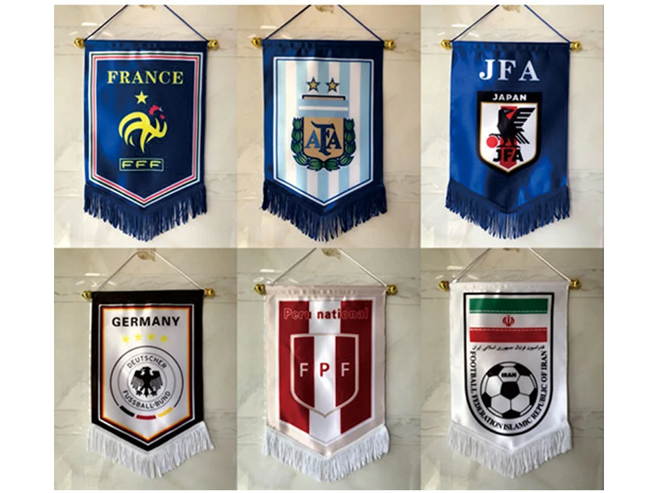 Fanion Club Portugais CA Viseu - 9x11 Cm - Wimpel / Pennant