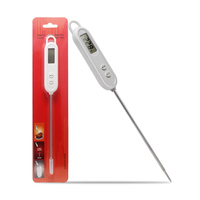 Digital Meat Thermometer Probe Kitchen Cooking Temperature Meter Monitor Stainless Steel Waterproof Probe Oven BBQ Tools