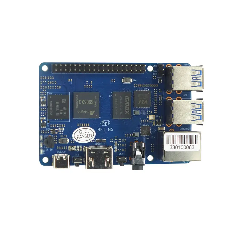 Banana PI BPI M5 New Generation Single Board Computer Amlogic S905X3 Design