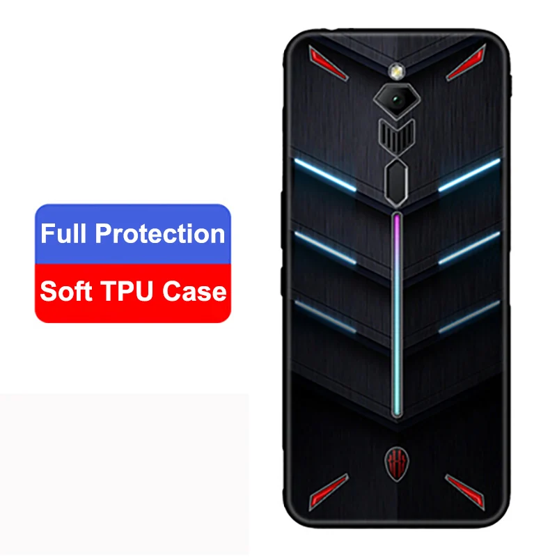 For Nubia Red Magic 3 3S Case RedMagic 3 3S Protective Soft TPU Matte Case For ZTE nubia Red Magic 3S 3 NX629J NX619J 6.65\