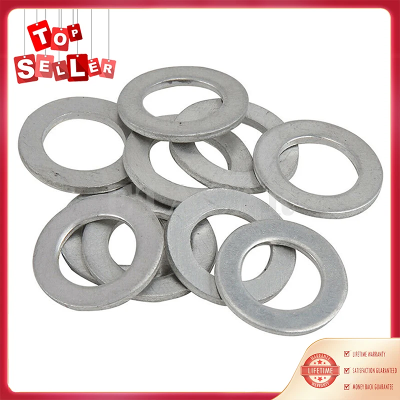 10pcs New Oil Sump Washer 12/14mm 94109-12000 9410912000 94109 12000 Fit For Honda Odyssey Accord Civic Crv Acura Mdx TL