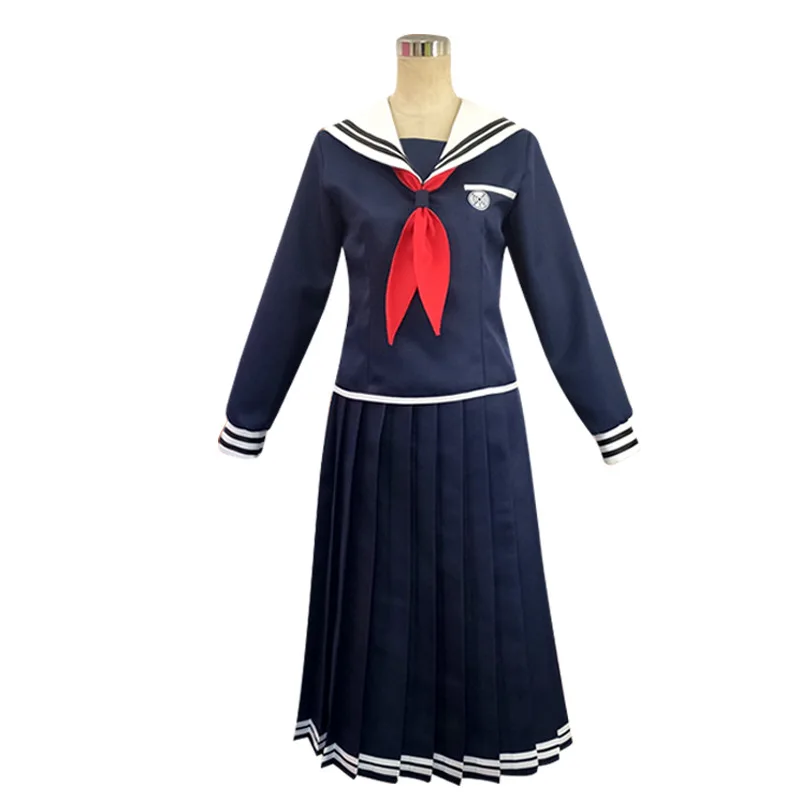 Anime Cos Touko Fukawa Cosplay Costume Uniform Customized Size