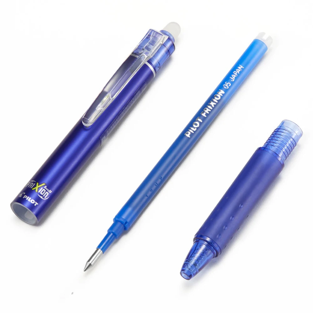 6/12/24pcs Poilt Press The Erasable Pen Refill Frixion BLS-FR5 FR7 0.5/0.7mm Gel Pen Students Use Temperature Control Ink