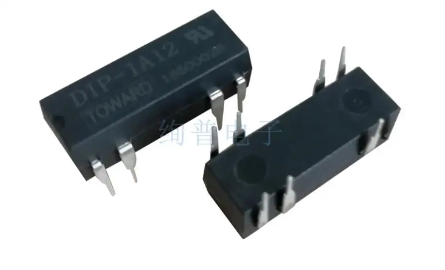 DIP-1A12 DIP-1A-12 12VDC Normally Open TOWARD Reed Relay