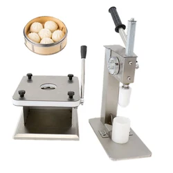 Small Baozi Making Equipment Home Manual Steamed Stuffed Bun Maker Bun Forming Machine Stainless Steel