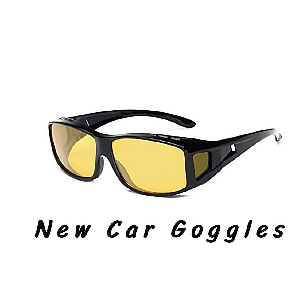 

Glasses Night Vision Driver Sunglasses Goggles Anti-Glare Protective Gears Glasses Driver Goggles Car Interior Accessries