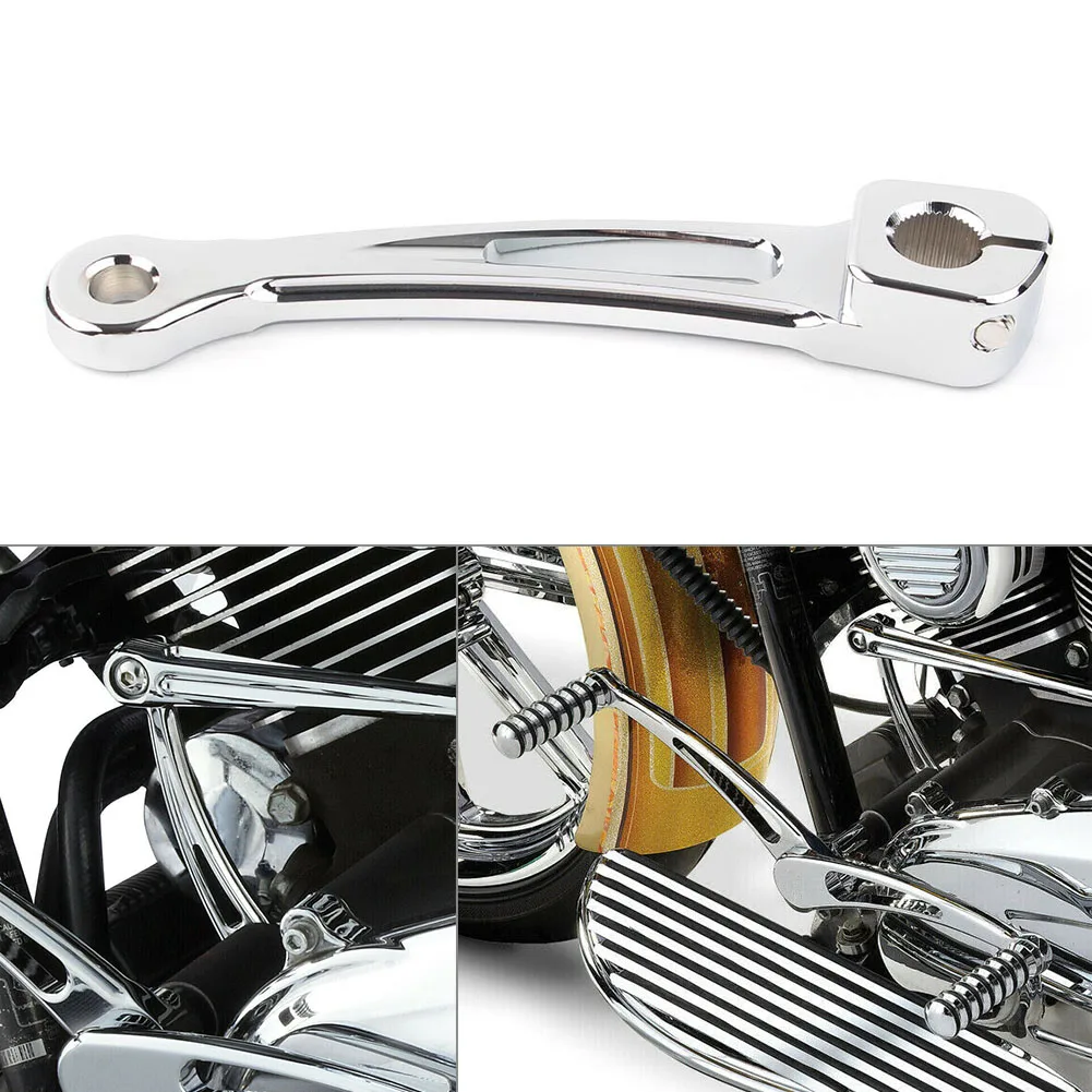 Chrome m Motorbike Shifter Shaft Lever For Harley Touring Softail Trike Road King