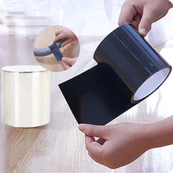 150x10CM Super Strong Fiber Adhesive Waterproof Tape Stop Leaks Seal Repair Tape Performance White Self Fix Duct Tape Sticker