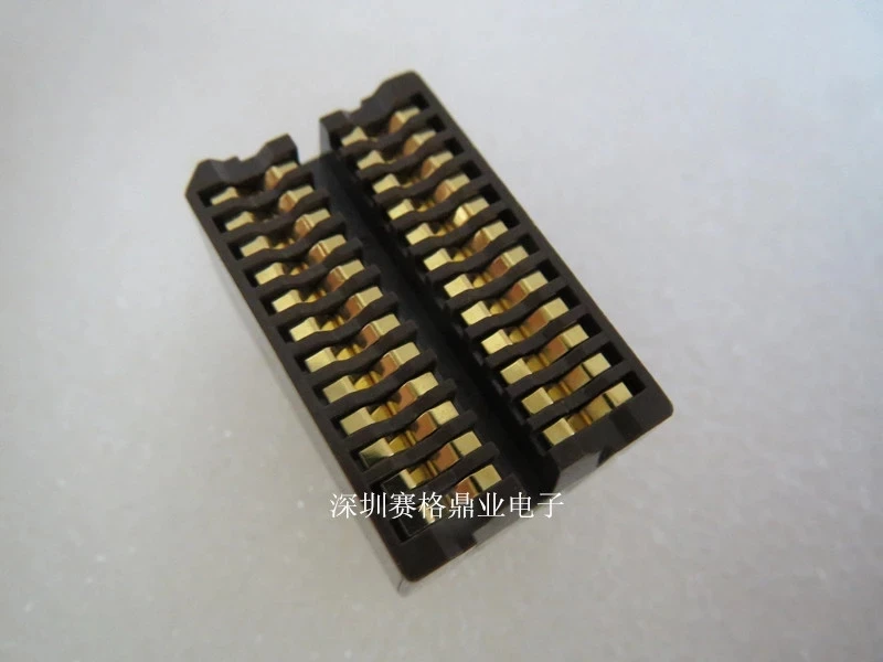 

Оригинальное двухрядное испытательное сиденье YAMAICHI 24P IC для старения IC59-2403-1, переходник для гнезда QFP100 1,778 мм