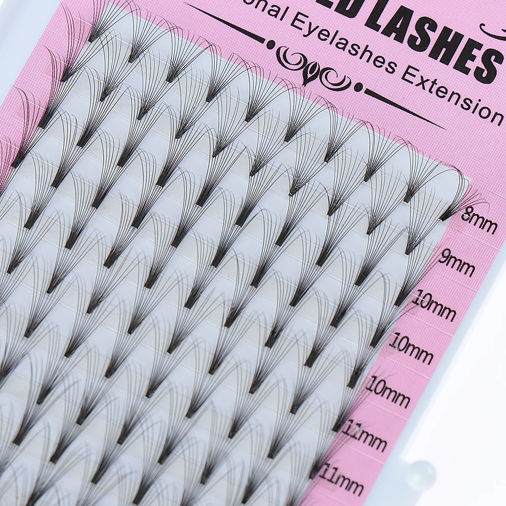 SKONHED 16 Rows 3D~10D Russian Premade Volume Fans Eyelashes Extension Heat Bonded Faux Mink Lash Natural Long  C Curl 0.07 Thic