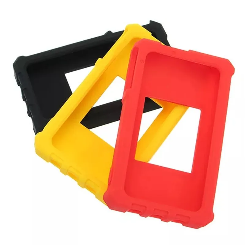 DS212 Soft Silicone Case for Mini DSO Digital Oscilloscope Protective Storage Cover Ring Stand Holder Shell Bag Red Black Yellow