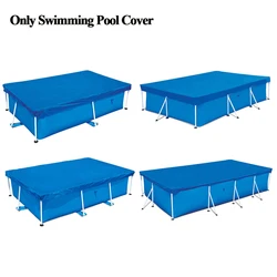 Swimming Pool Cover Rainproof Dust Cover 400*211CM/300*200CM/260*160CM/220*150CM Cover Cloth Mat Cover Frame Pool For Garden