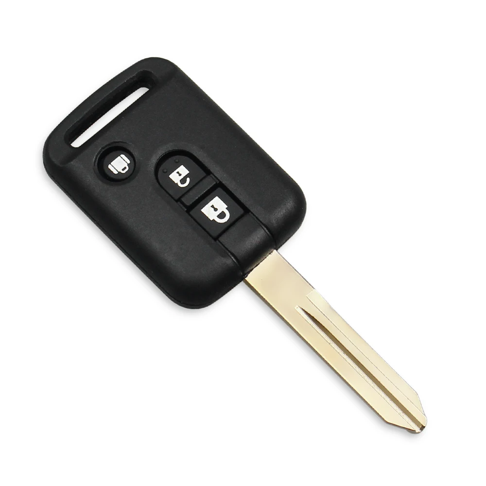 KEYYOU di Ricambio Per Auto Chiave A Distanza Borsette Per Nissan Micra 350Z Pathfinder X-trail Navara 3 Pulsante Auto Chiave Uncut caso Della