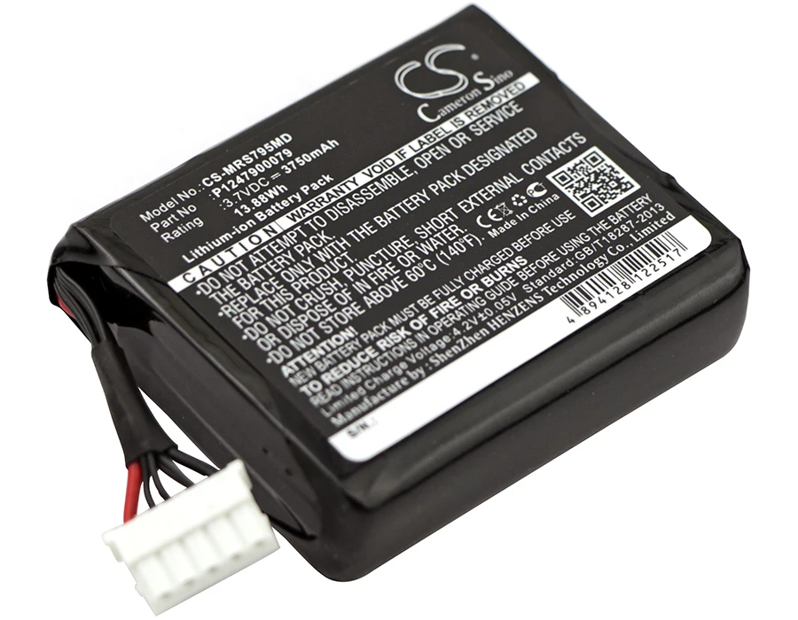 Battery for Masimo Radical-7 Touch ,23794,25950, B11939 P1247900079