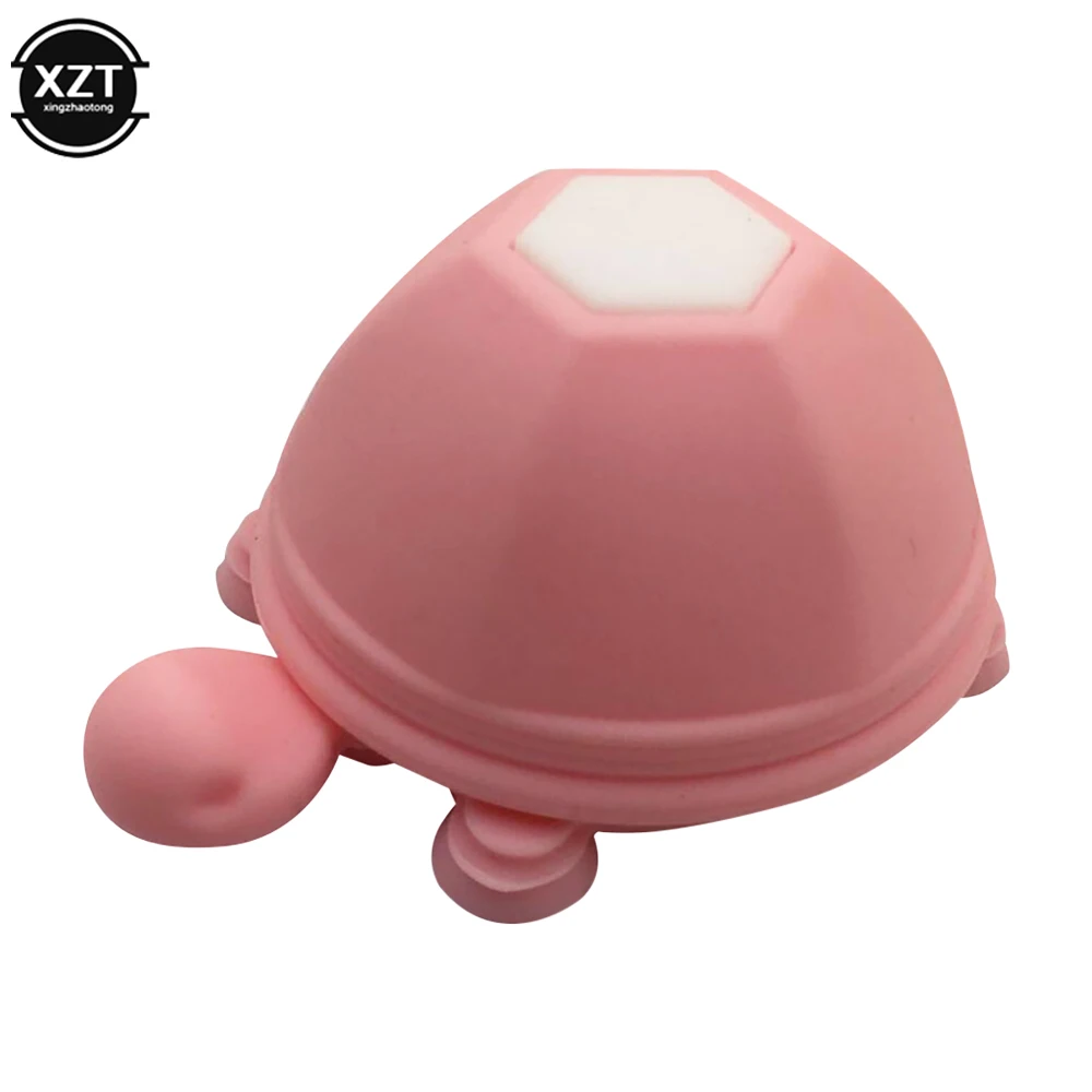 Cartoon Turtle Shape Silicone Cable Winder Protector Desktop Wire Earphone Clip Organizer Line Fixer Novelty Mobile Phone Holder