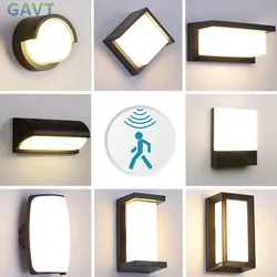 LED Outdoor Lights Motion Sensor Outdoor Wall Light Waterproof IP65 Outdoor Wall Lamp Street lamp Garden Lights Outdoor Lighting