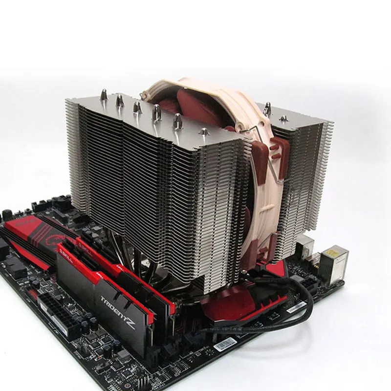 Imagem -06 - Noctua Nh-d15s Cpu Radiator Heat Pipes Torres Gêmeas Ultra-silencioso Multiplataforma 1151 2011 Amd Ventilador Duplo A15pwm