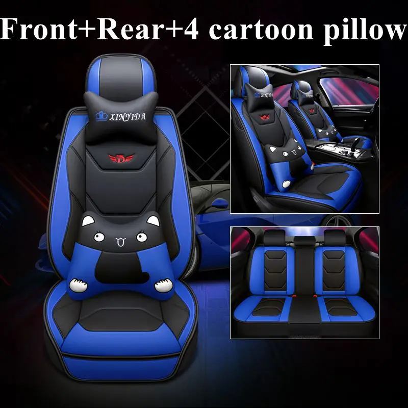 

Car Seat Cover for Ford All Models Focus Fiesta Ranger Kuga Mondeo Fusion Explorer S-Max Accessories