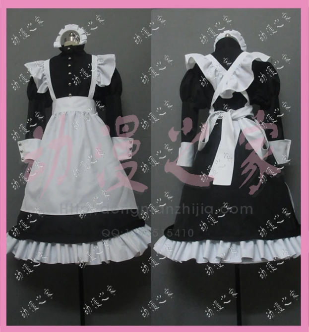 

Black Lagoon Roberta Maid Lolita Party Girls' Dress Suit Adult Women Halloween Christmas Skirt Suit Carnival Cosplay Costume