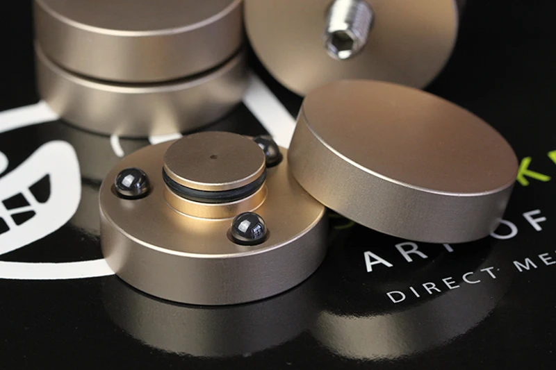 HIFI مكبرات الصوت مكبر للصوت السيراميك الخرز/خرز من الفولاذ المضادة للصدمات امتصاص الصدمات وسادة للقدم قدم منصات الاهتزاز امتصاص