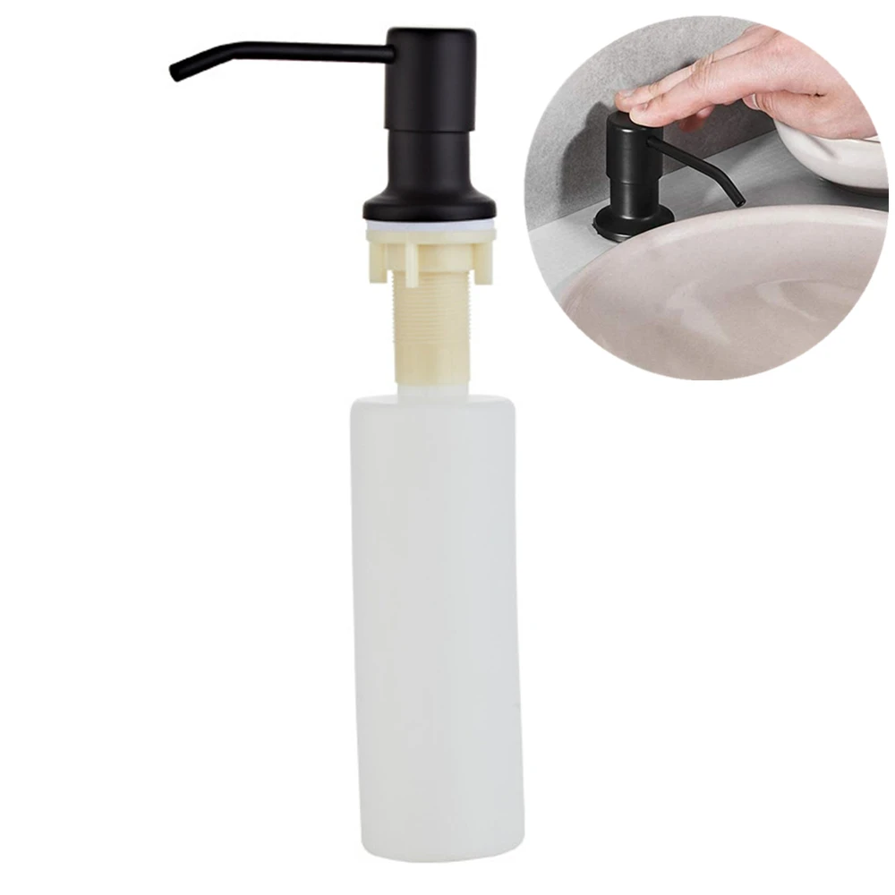 Sink Detergent Soap Dispenser Liquid Soap Bottle Manually Pressing Soap Lotion Dispenser Bathroom Kitchen Accessories 300ML