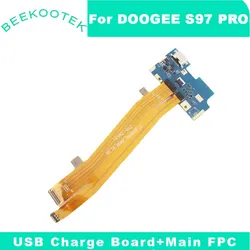 Original DOOGEE S97 PRO Cellphone USB Board Charging Dock Plug With Main FPC Repair Accessories Parts For DOOGEE S97 Pro Phone