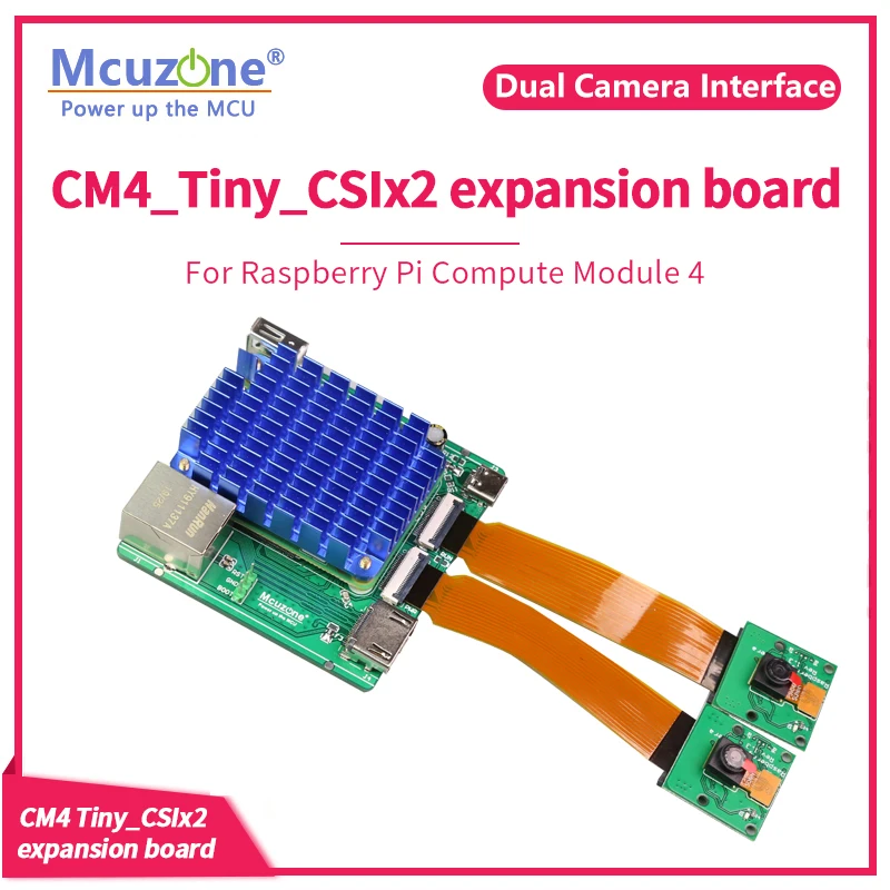 CM4_Tiny_CSIx2 expansion board Dual-CSI  vision system KALI CENTOS RPI OS OPENWRT