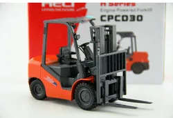 1:25 Heli H2000 CPCD30 Fuel Forklift Battery Stacker Alloy Engineering Vehicle Model Souvenir Ornaments Display