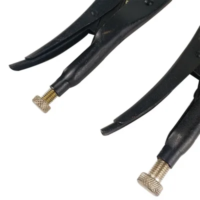 4Pcs Griptang Kalebas Mond Rechte Kaak Lock Mol Tang Koolstofstaal Slijtvaste Vise Grip Vastklemmen Hand gereedschap