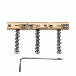 Wilkinson Broon Sadings for Telecaster, Sedlas Bridge, Sedele Compensated, Guitar Accessories, 3PCs 8 Main Sales Bridge Guitar Wilkinson - №4